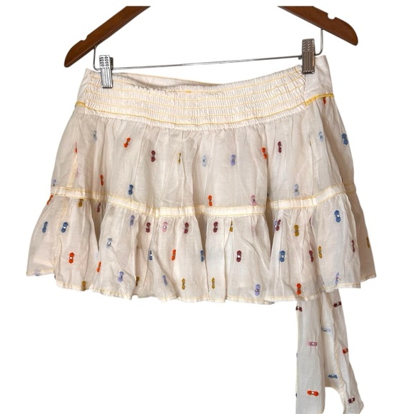 Free People Tie A Bow Top- Strapless Cropped Top- Small - Picture 9 of 12